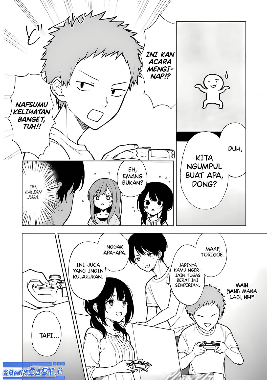 Chikan Saresou ni Natteiru S-kyuu Bishoujo wo Tasuketara Tonari no Seki no Osanajimi datta Chapter 68 Bahasa Indonesia