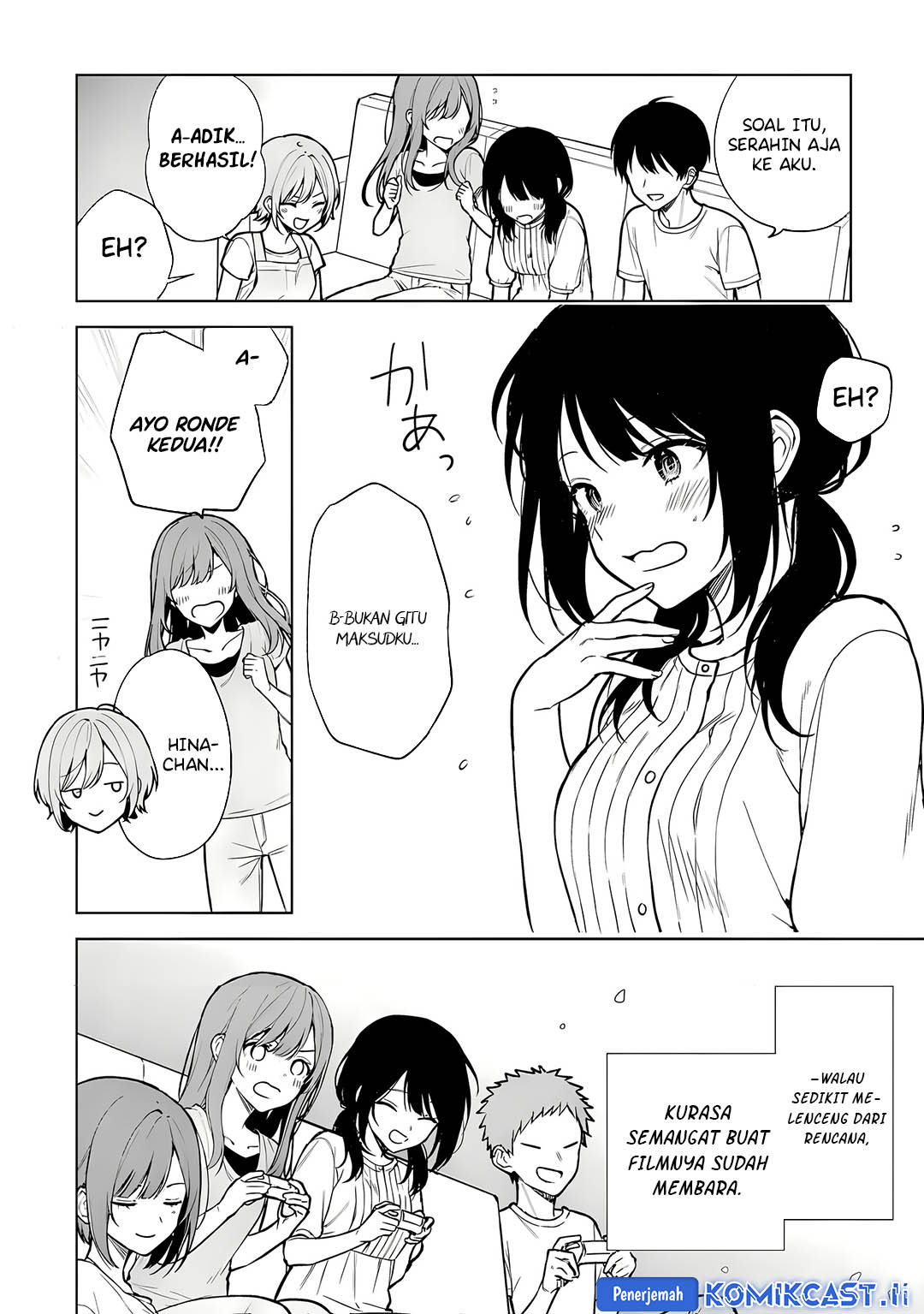 Chikan Saresou ni Natteiru S-kyuu Bishoujo wo Tasuketara Tonari no Seki no Osanajimi datta Chapter 68 Bahasa Indonesia