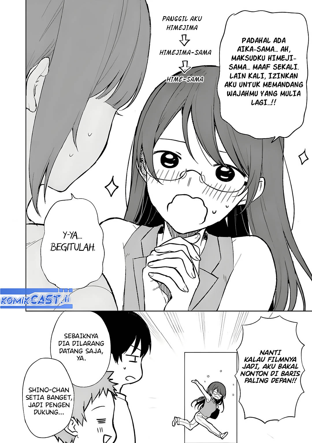Chikan Saresou ni Natteiru S-kyuu Bishoujo wo Tasuketara Tonari no Seki no Osanajimi datta Chapter 68 Bahasa Indonesia