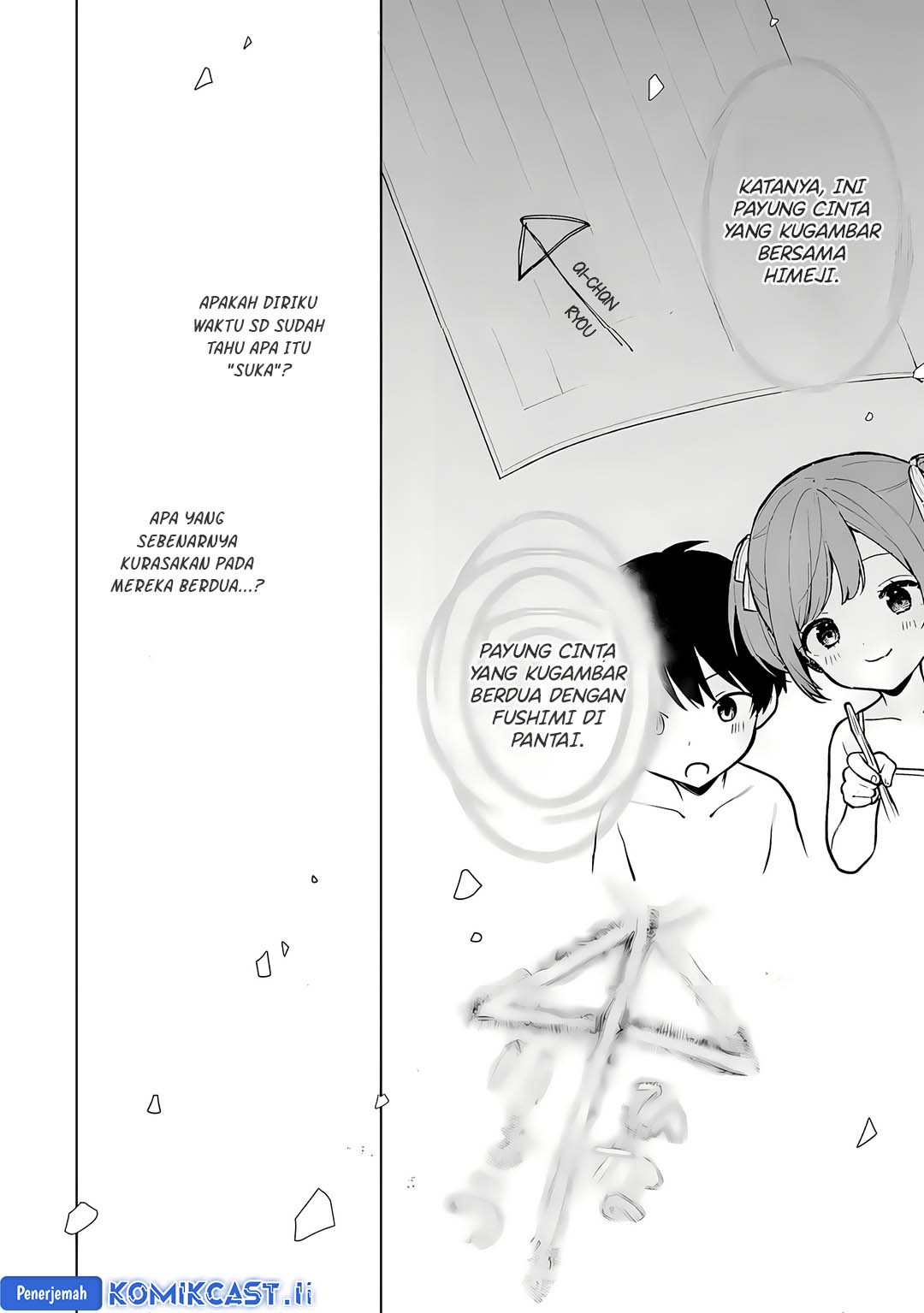 Chikan Saresou ni Natteiru S-kyuu Bishoujo wo Tasuketara Tonari no Seki no Osanajimi datta Chapter 68 Bahasa Indonesia