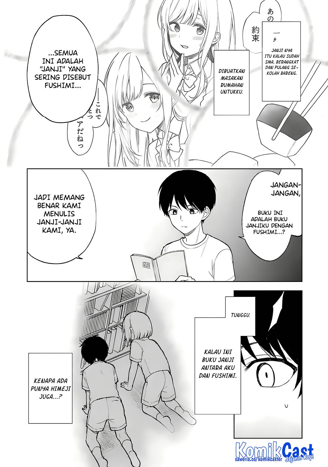 Chikan Saresou ni Natteiru S-kyuu Bishoujo wo Tasuketara Tonari no Seki no Osanajimi datta Chapter 68 Bahasa Indonesia