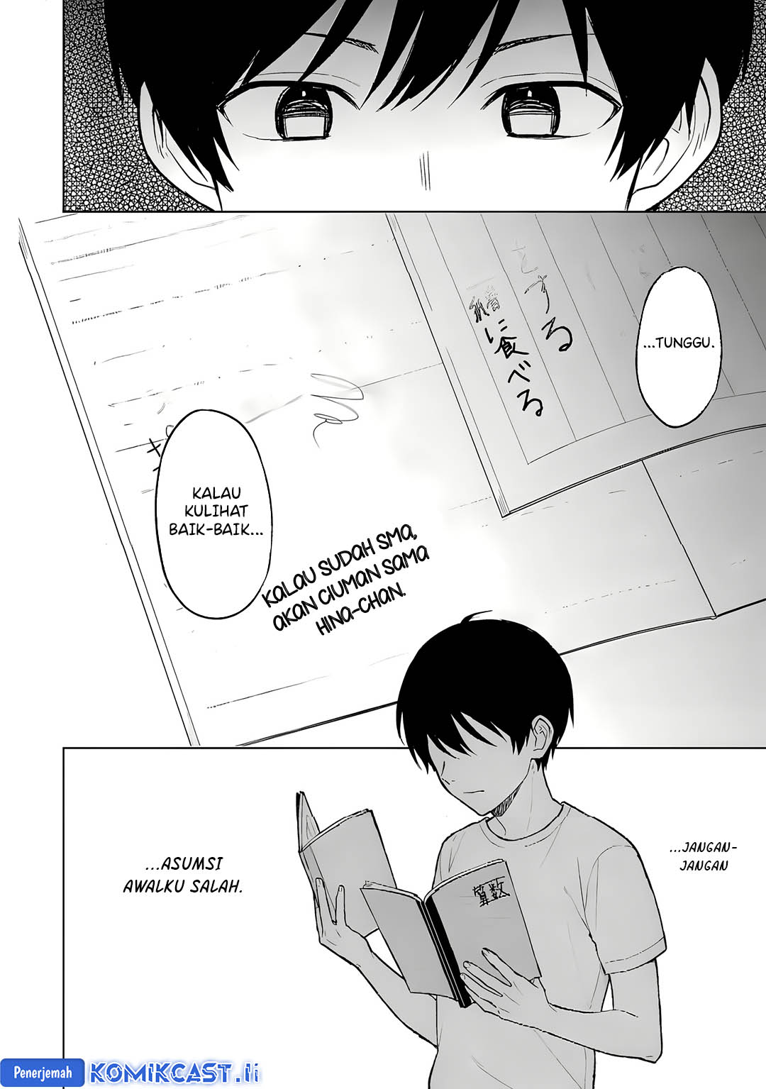 Chikan Saresou ni Natteiru S-kyuu Bishoujo wo Tasuketara Tonari no Seki no Osanajimi datta Chapter 68 Bahasa Indonesia