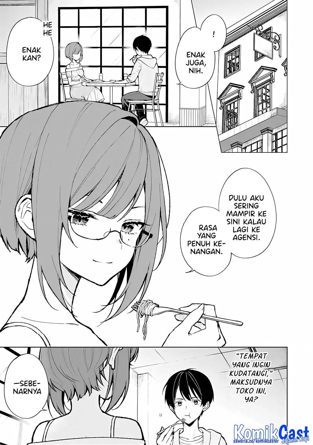 Chikan Saresou ni Natteiru S-kyuu Bishoujo wo Tasuketara Tonari no Seki no Osanajimi datta chapter 76
