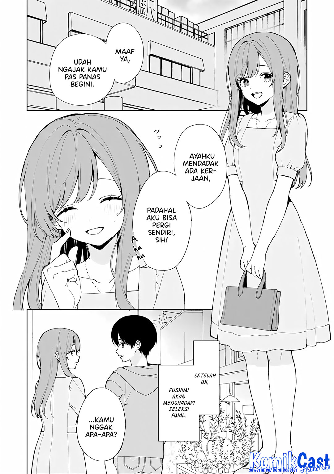Chikan Saresou Ni Natteiru S Kyuu Bishoujo Wo Tasuketara Tonari No Seki No Osanajimi Datta — Chapter 80, halaman 7