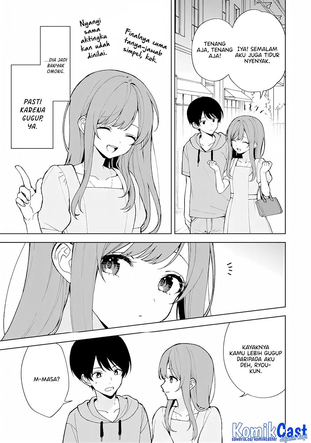 Chikan Saresou Ni Natteiru S Kyuu Bishoujo Wo Tasuketara Tonari No Seki No Osanajimi Datta — Chapter 80, halaman 8