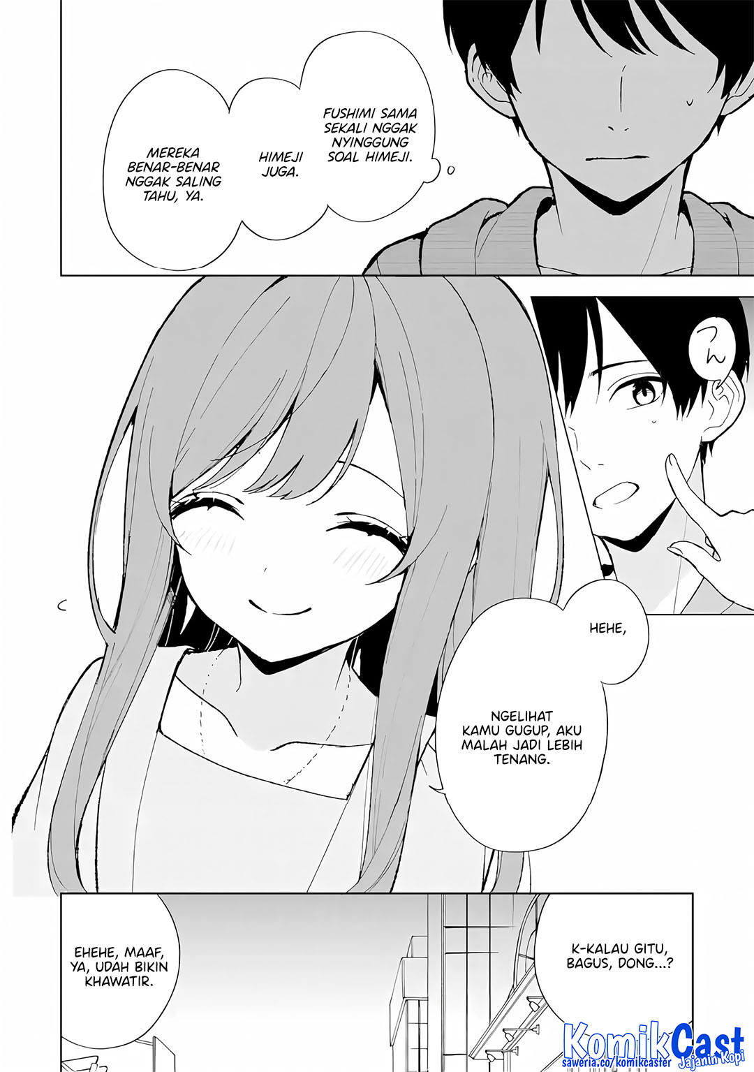 Chikan Saresou Ni Natteiru S Kyuu Bishoujo Wo Tasuketara Tonari No Seki No Osanajimi Datta — Chapter 80, halaman 9