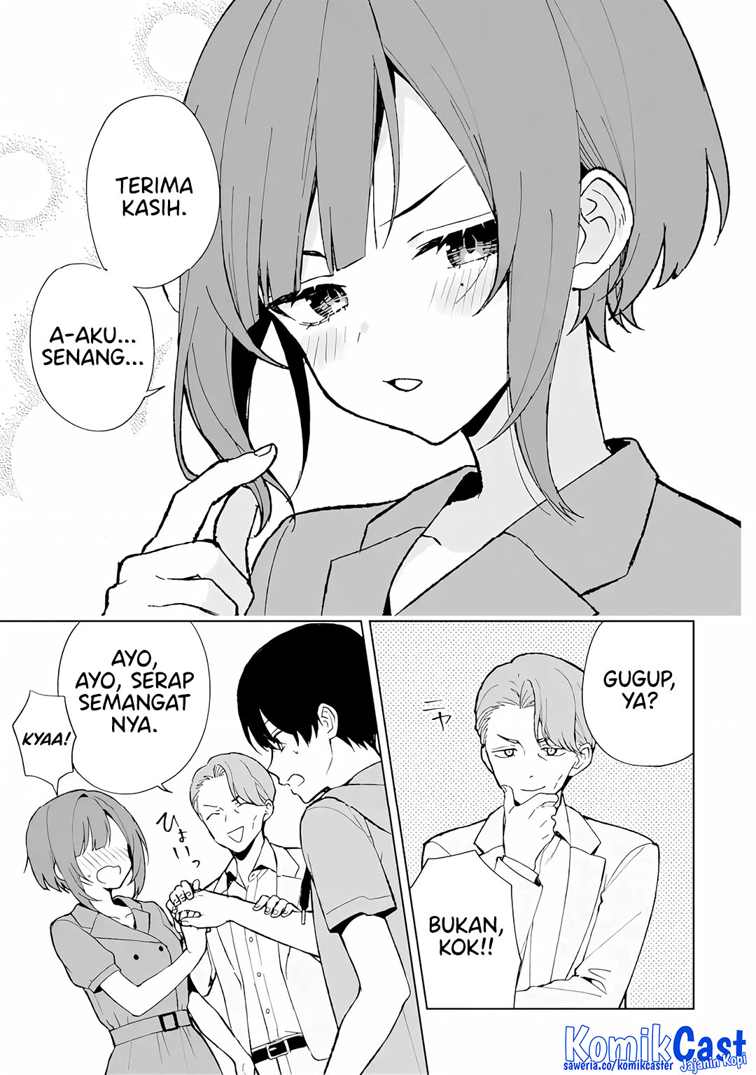 Chikan Saresou Ni Natteiru S Kyuu Bishoujo Wo Tasuketara Tonari No Seki No Osanajimi Datta — Chapter 80, halaman 14
