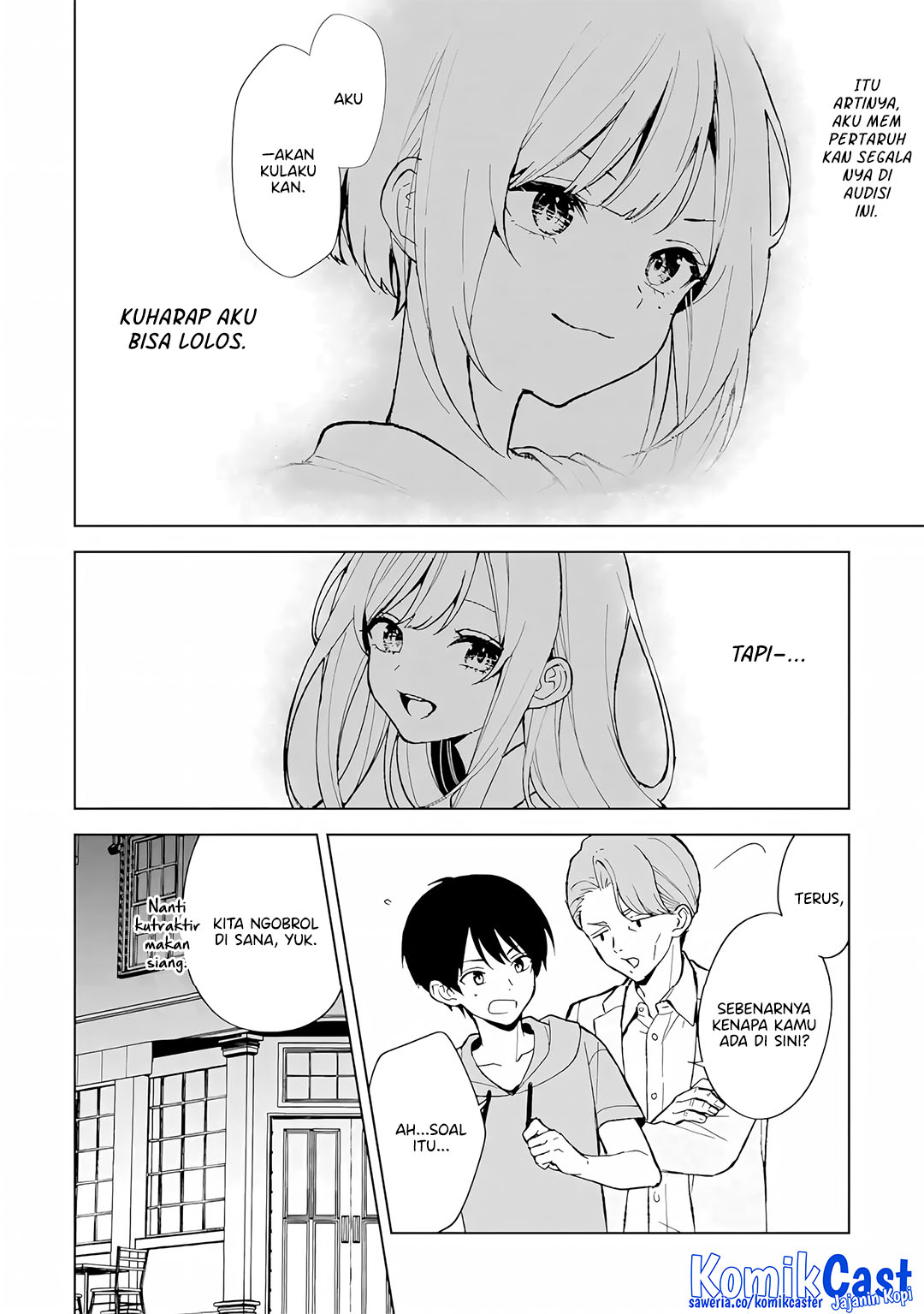 Chikan Saresou Ni Natteiru S Kyuu Bishoujo Wo Tasuketara Tonari No Seki No Osanajimi Datta — Chapter 80, halaman 17