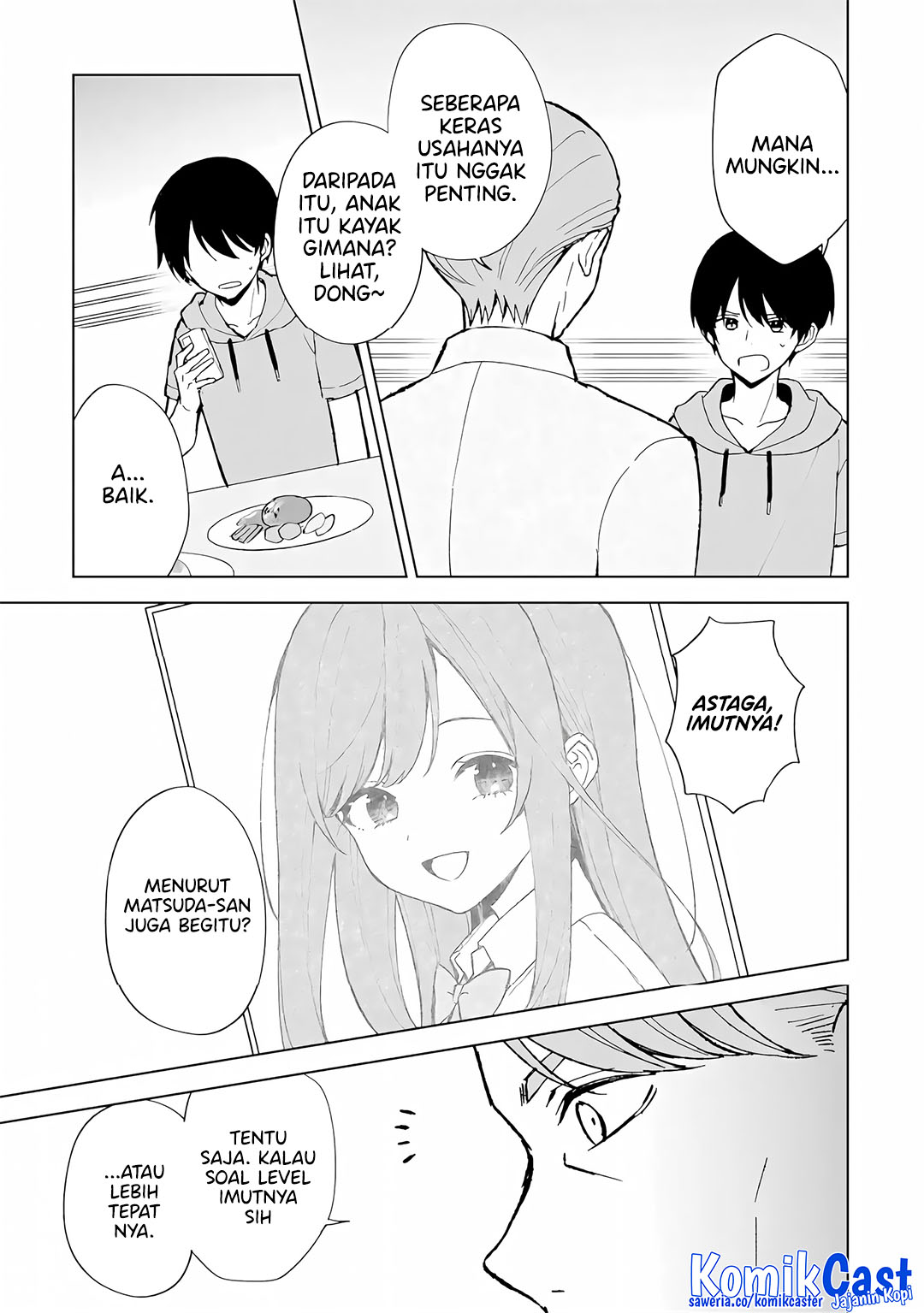 Chikan Saresou Ni Natteiru S Kyuu Bishoujo Wo Tasuketara Tonari No Seki No Osanajimi Datta — Chapter 80, halaman 22