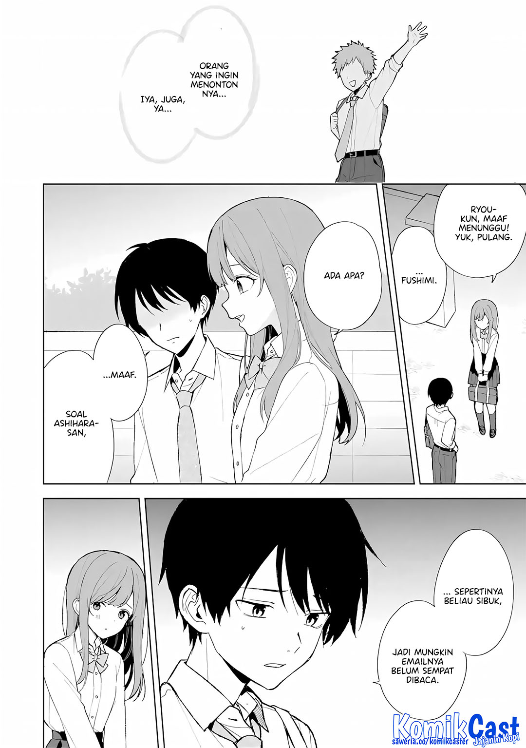 Chikan Saresou ni Natteiru S-kyuu Bishoujo wo Tasuketara Tonari no Seki no Osanajimi datta chapter 86