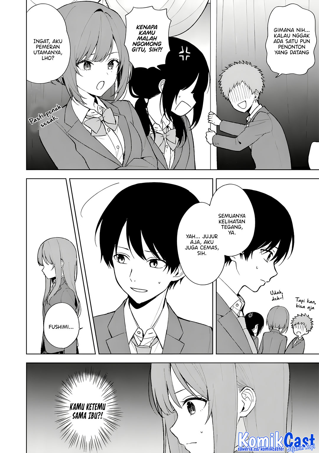 Chikan Saresou Ni Natteiru S Kyuu Bishoujo Wo Tasuketara Tonari No Seki No Osanajimi Datta — Chapter 88, halaman 3