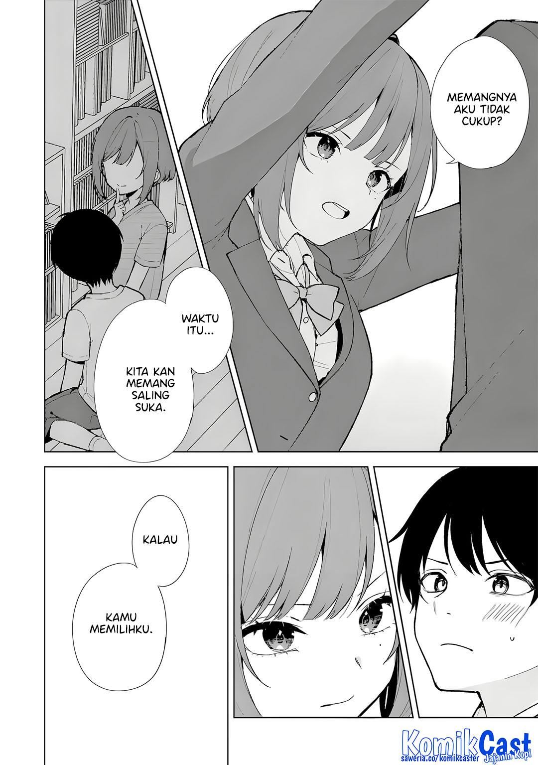 Chikan Saresou Ni Natteiru S Kyuu Bishoujo Wo Tasuketara Tonari No Seki No Osanajimi Datta — Chapter 88, halaman 15