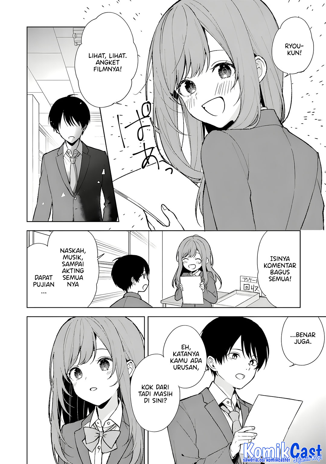 Chikan Saresou Ni Natteiru S Kyuu Bishoujo Wo Tasuketara Tonari No Seki No Osanajimi Datta — Chapter 88, halaman 27