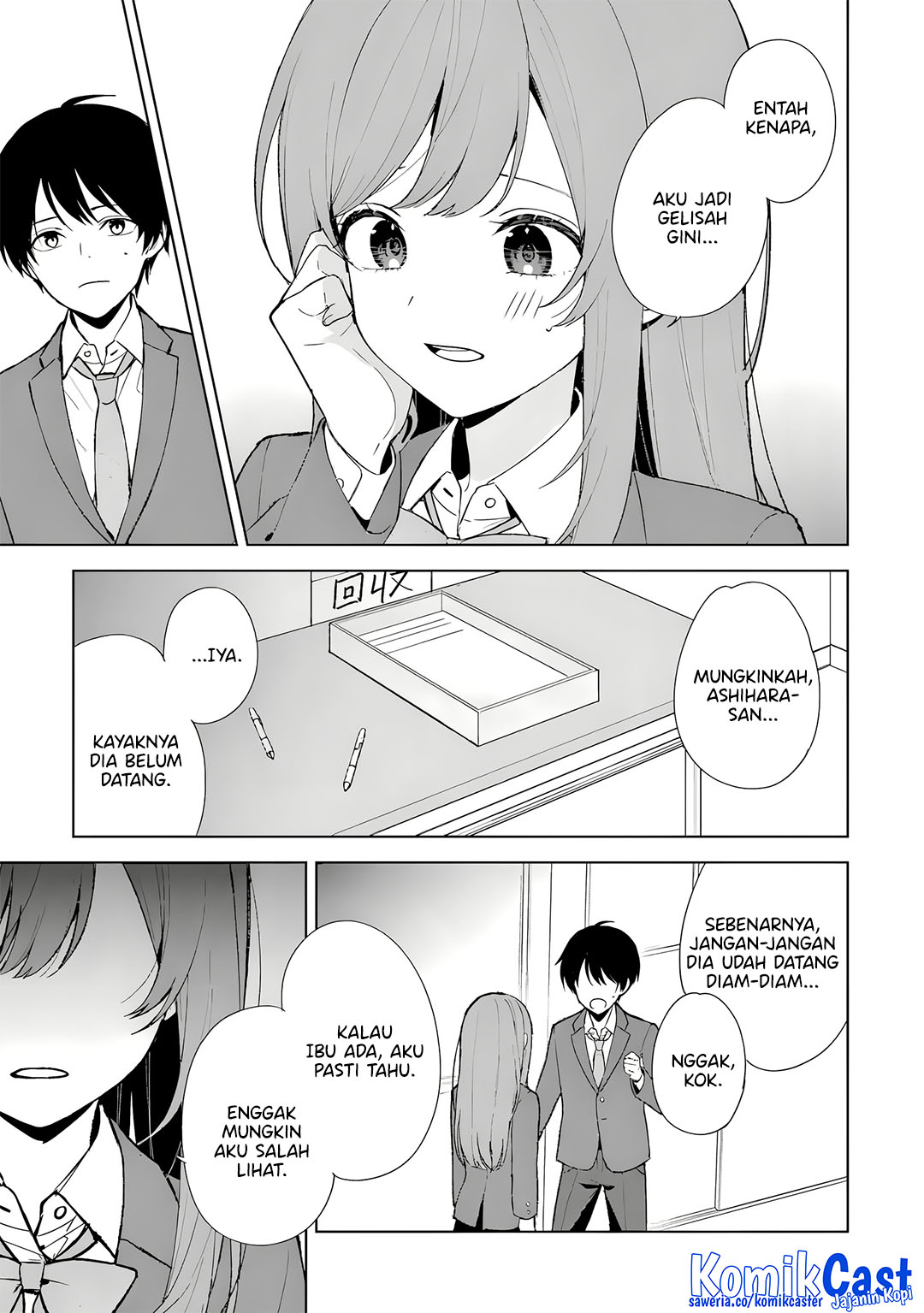 Chikan Saresou Ni Natteiru S Kyuu Bishoujo Wo Tasuketara Tonari No Seki No Osanajimi Datta — Chapter 88, halaman 28