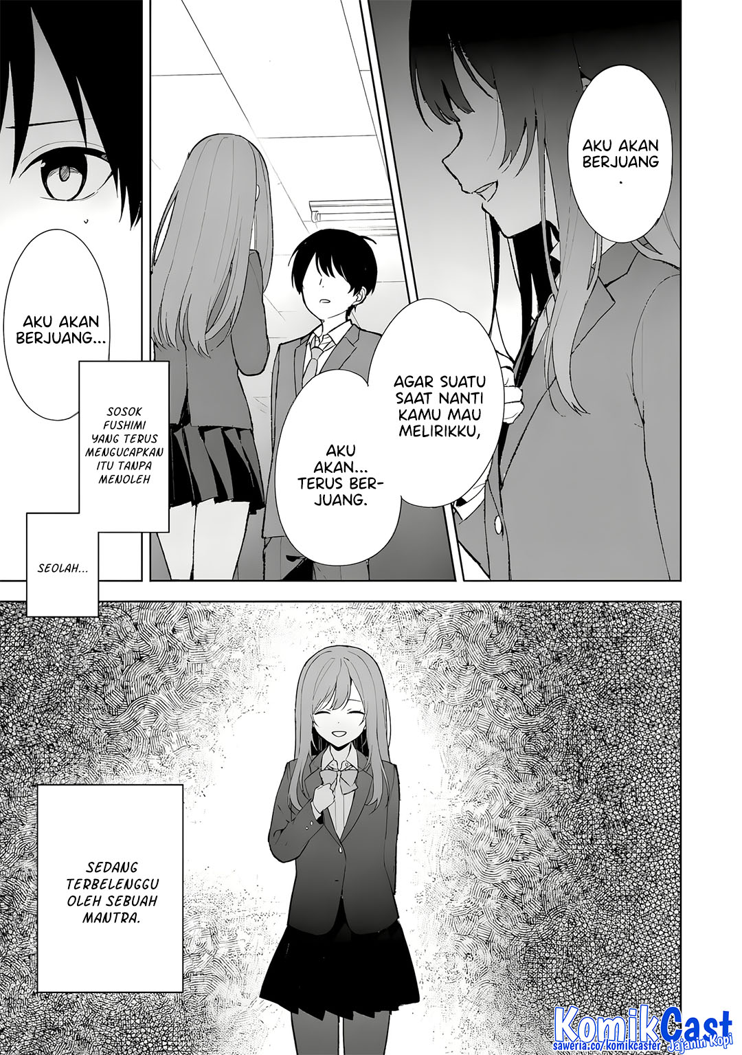 Chikan Saresou Ni Natteiru S Kyuu Bishoujo Wo Tasuketara Tonari No Seki No Osanajimi Datta — Chapter 88, halaman 32