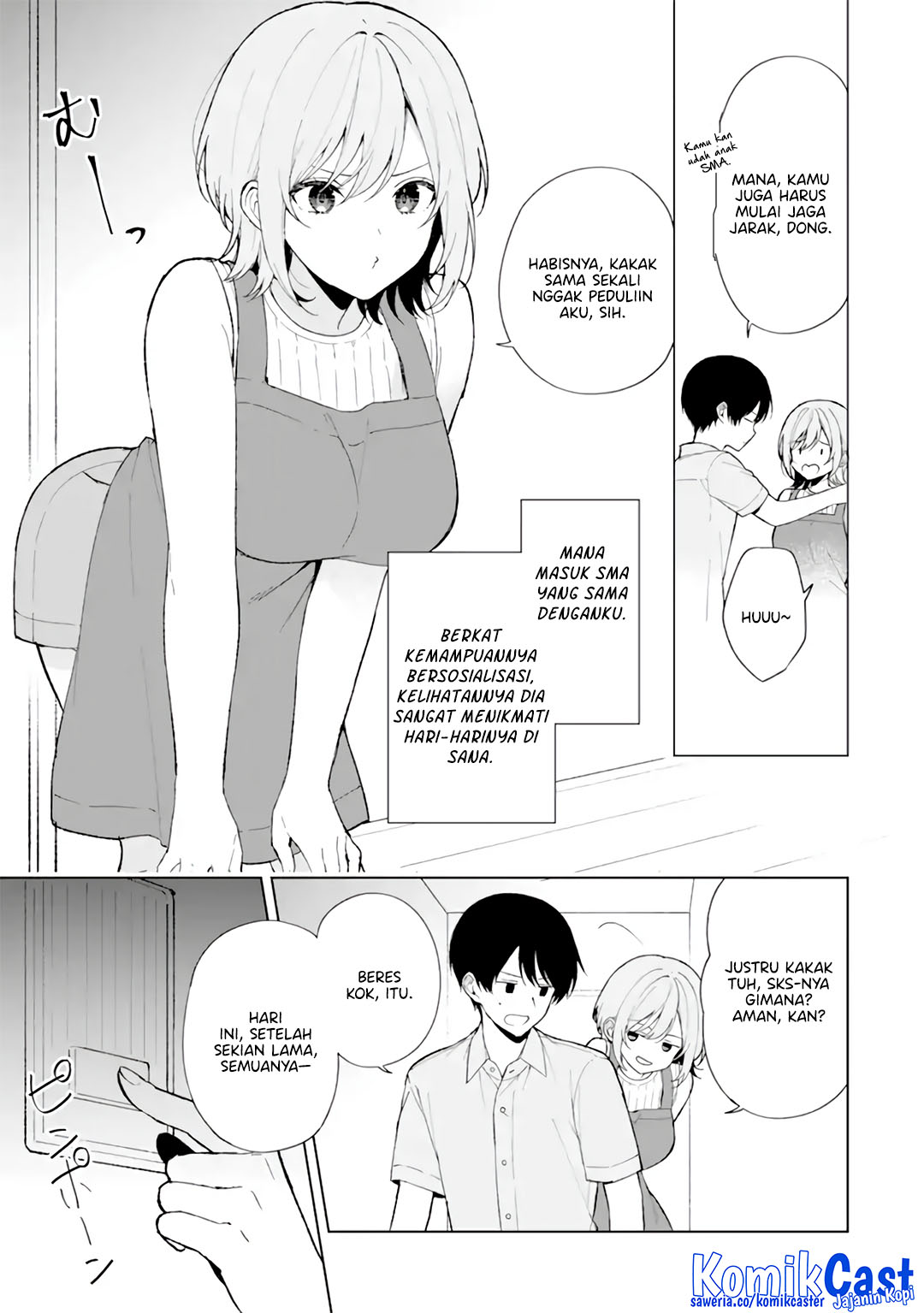 Chikan Saresou ni Natteiru S-kyuu Bishoujo wo Tasuketara Tonari no Seki no Osanajimi datta chapter 90
