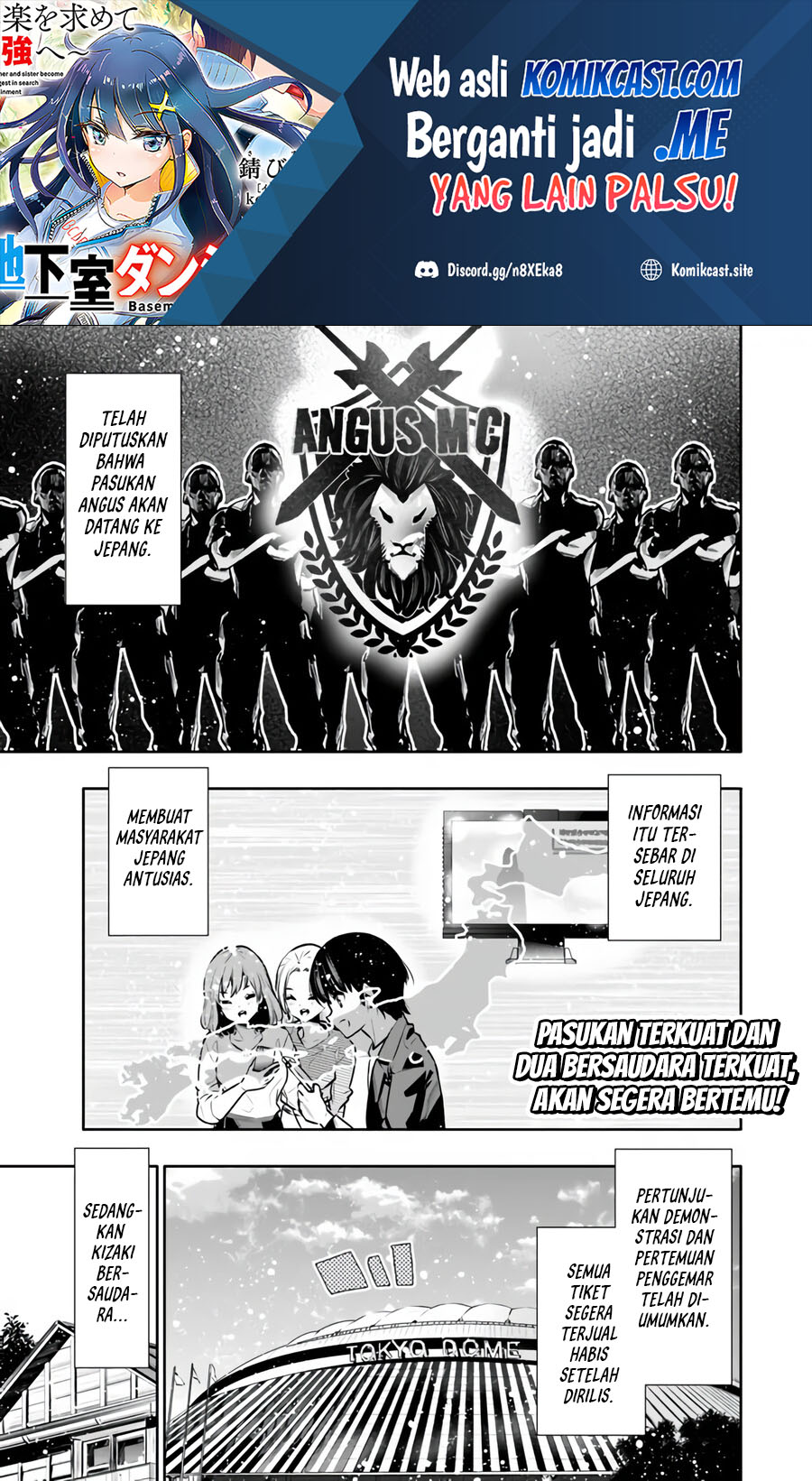 Chikashitsu Dungeon: Binbou Kyoudai wa Goraku o Motomete Saikyou e chapter 33