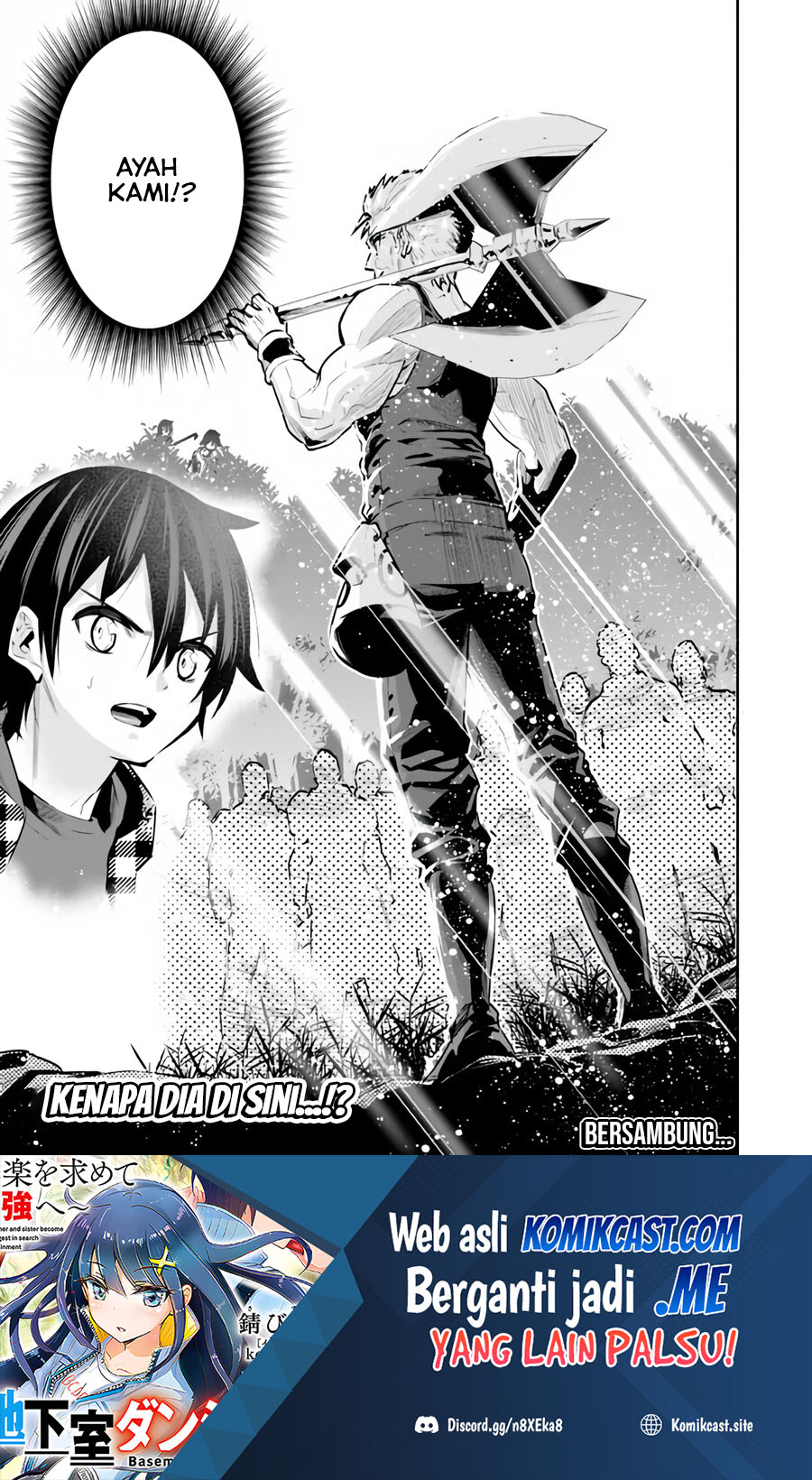 Chikashitsu Dungeon: Binbou Kyoudai wa Goraku o Motomete Saikyou e chapter 33