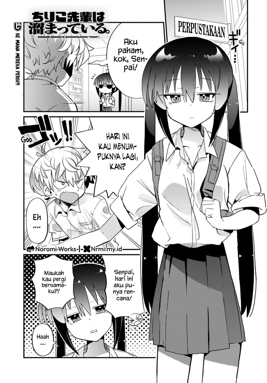Chiriko Senpai Is Accumulating “That”. Chapter 06 Bahasa Indonesia