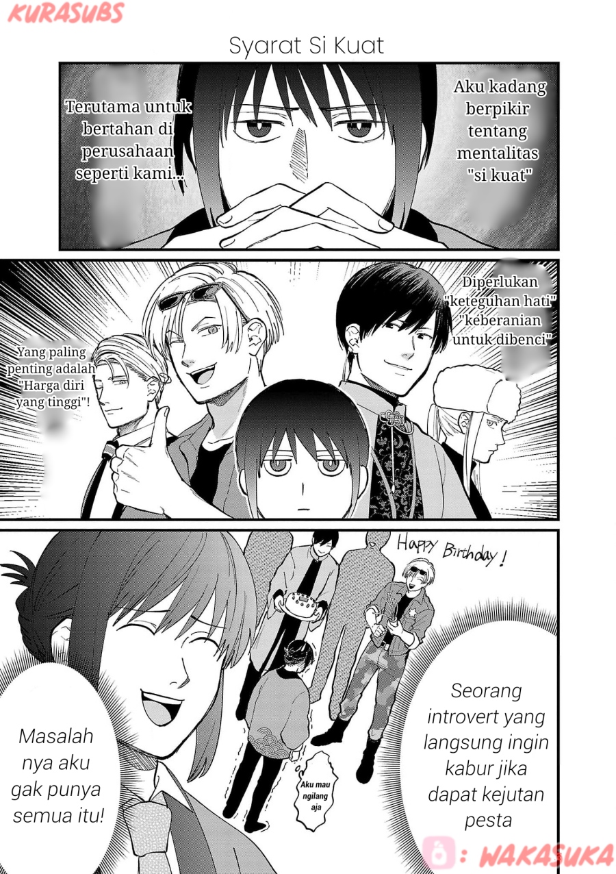 Chiseigaku Boys ~Koku ga Salaryman ni natte Hataraku Kaisha~ Chapter 21 Bahasa Indonesia
