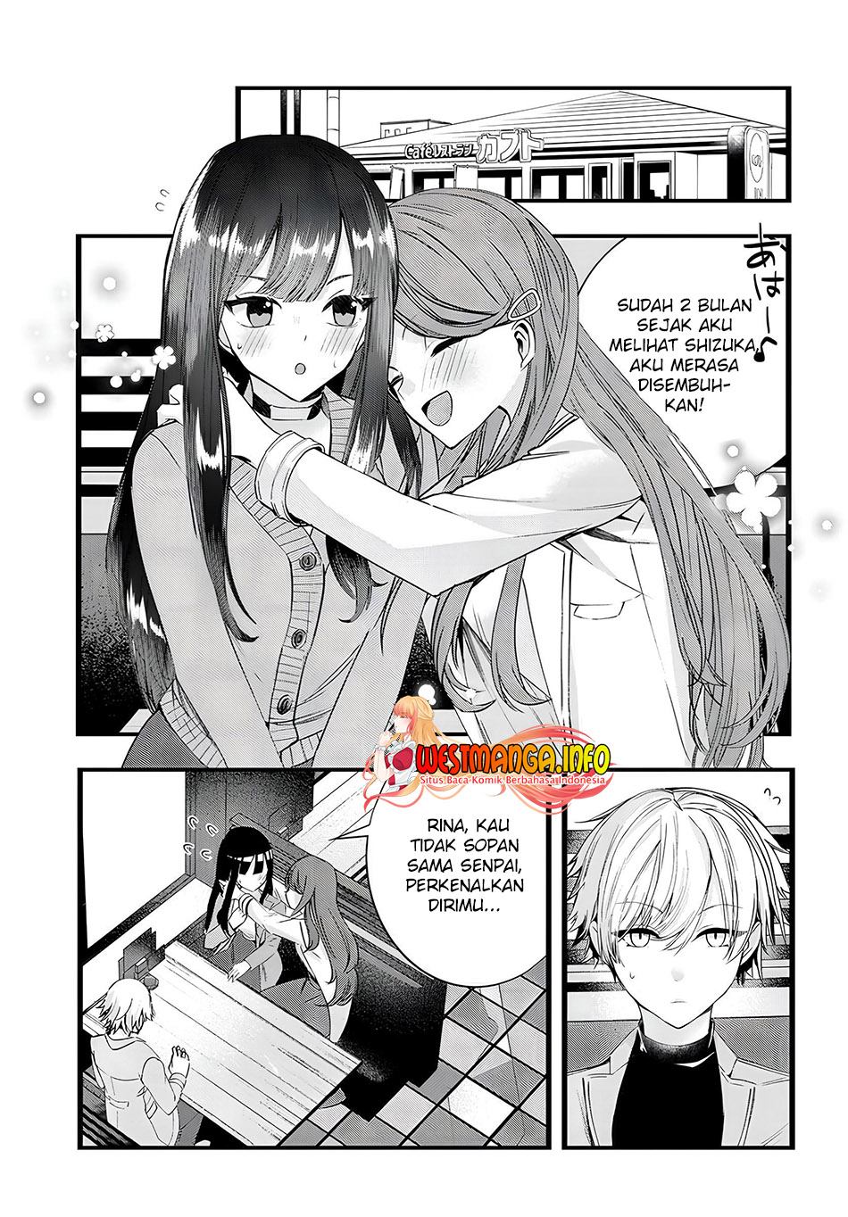 Chiteki de Cool na Kouhai Bijo, Ore no Kai Neko ni naru chapter 16