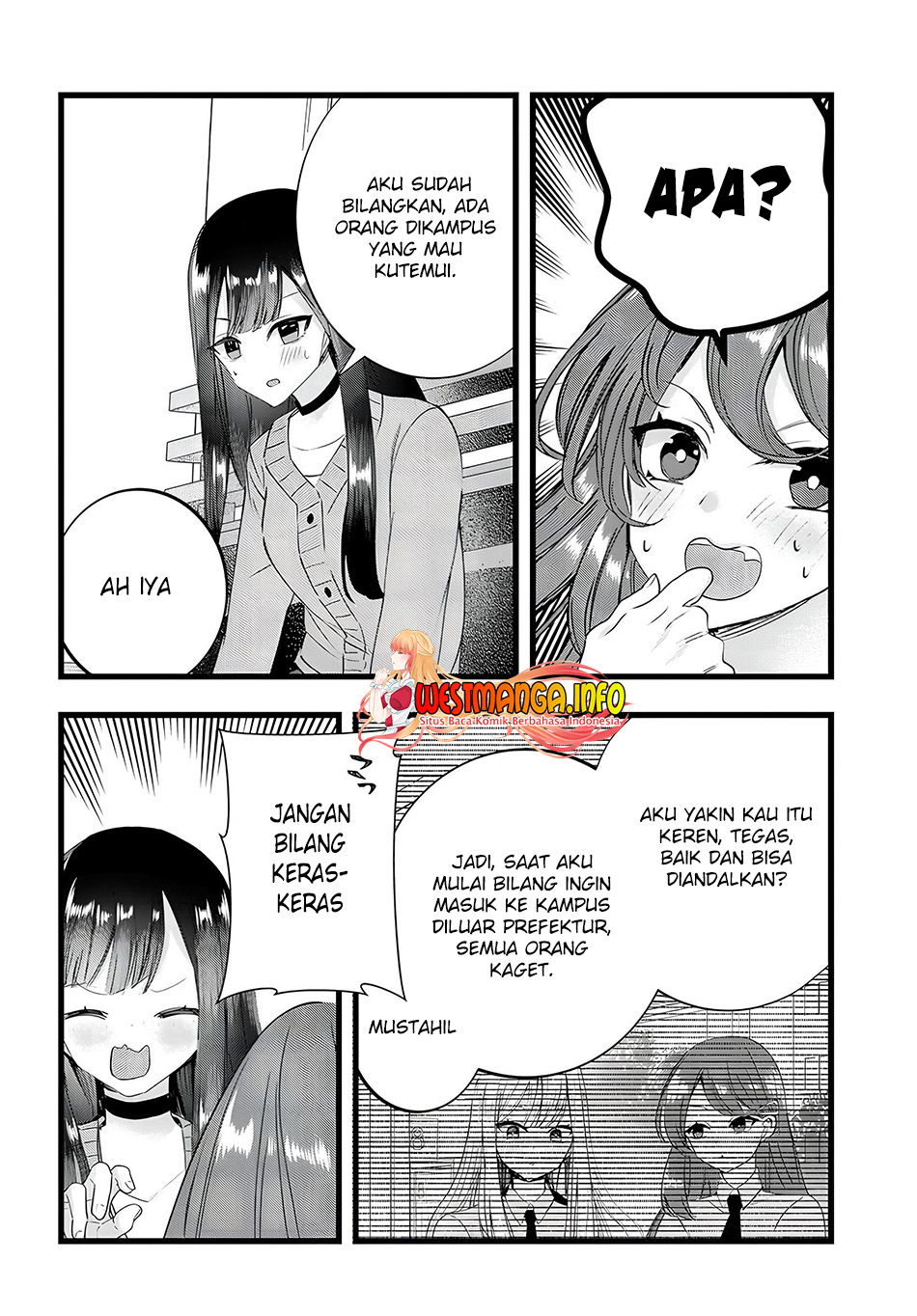Chiteki de Cool na Kouhai Bijo, Ore no Kai Neko ni naru chapter 16