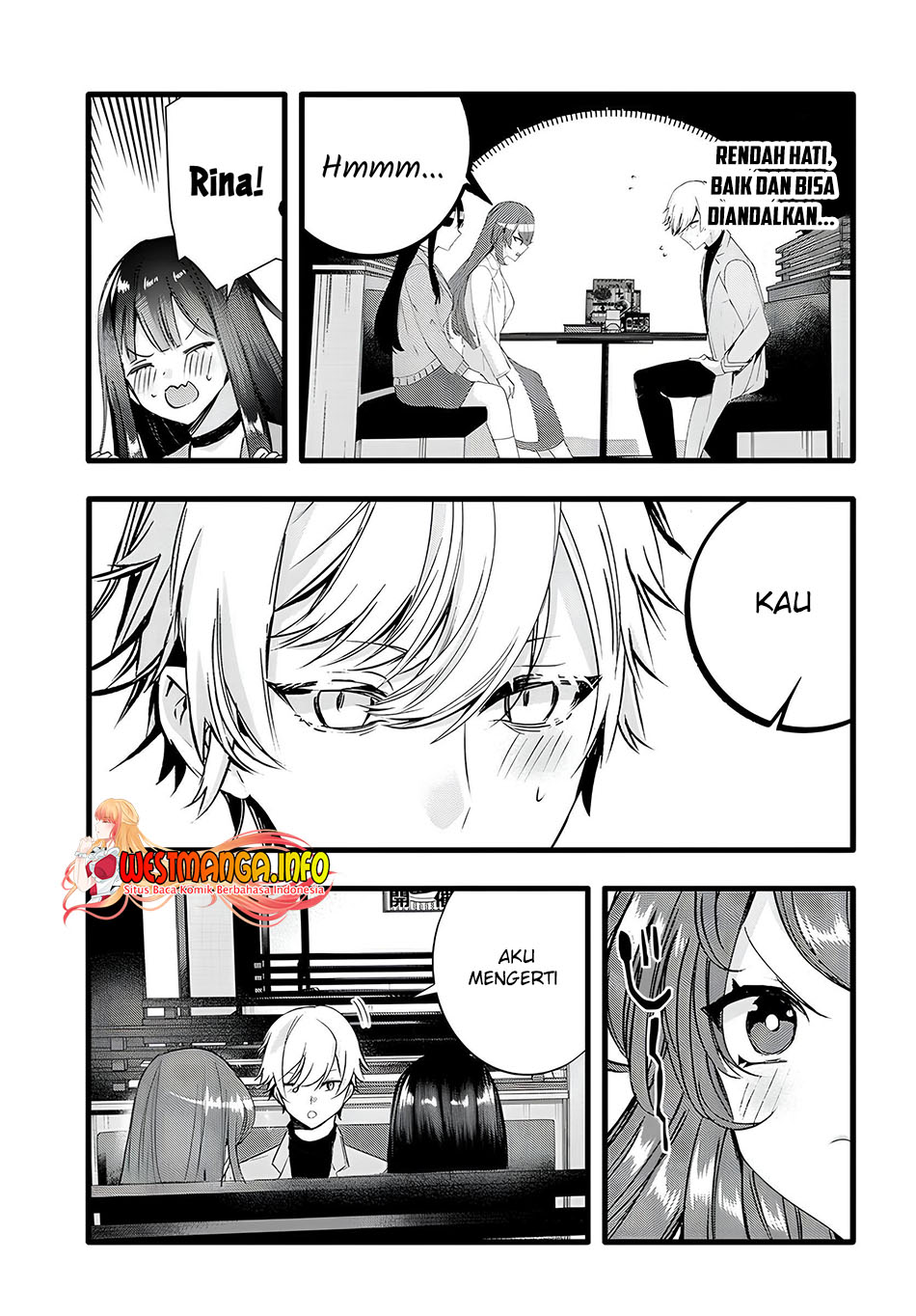Chiteki de Cool na Kouhai Bijo, Ore no Kai Neko ni naru chapter 16