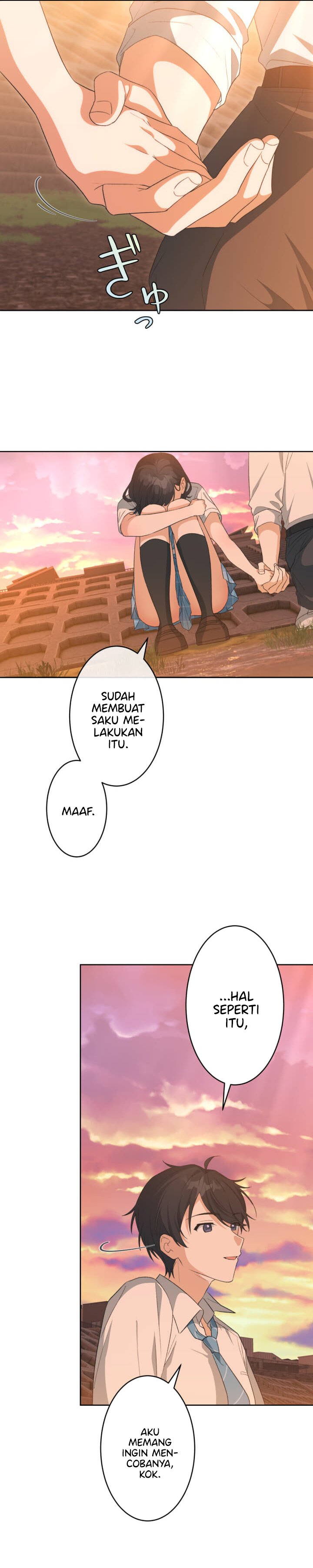 Chitose-kun wa Ramune Bin no Naka (Webtoon) Chapter 07 Bahasa Indonesia