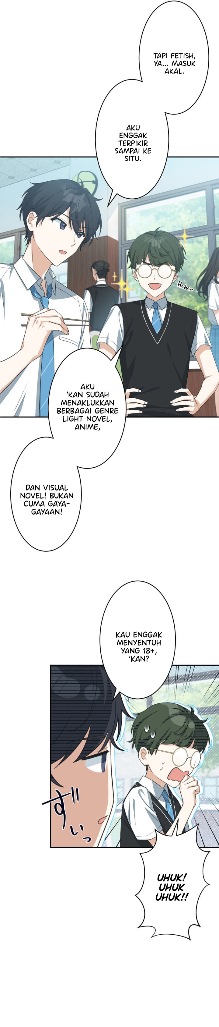 Chitose-kun wa Ramune Bin no Naka (Webtoon) Chapter 07 Bahasa Indonesia
