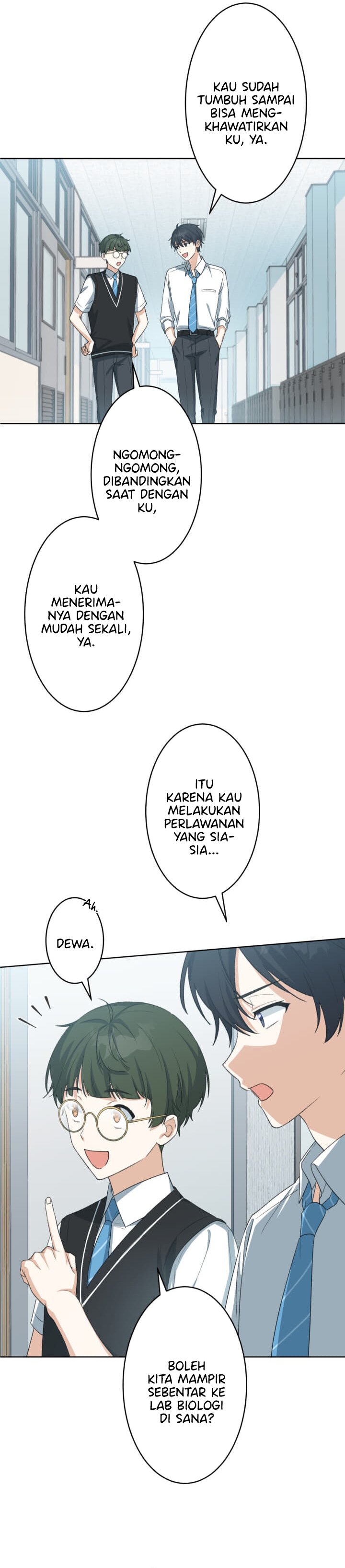 Chitose-kun wa Ramune Bin no Naka (Webtoon) Chapter 08 Bahasa Indonesia