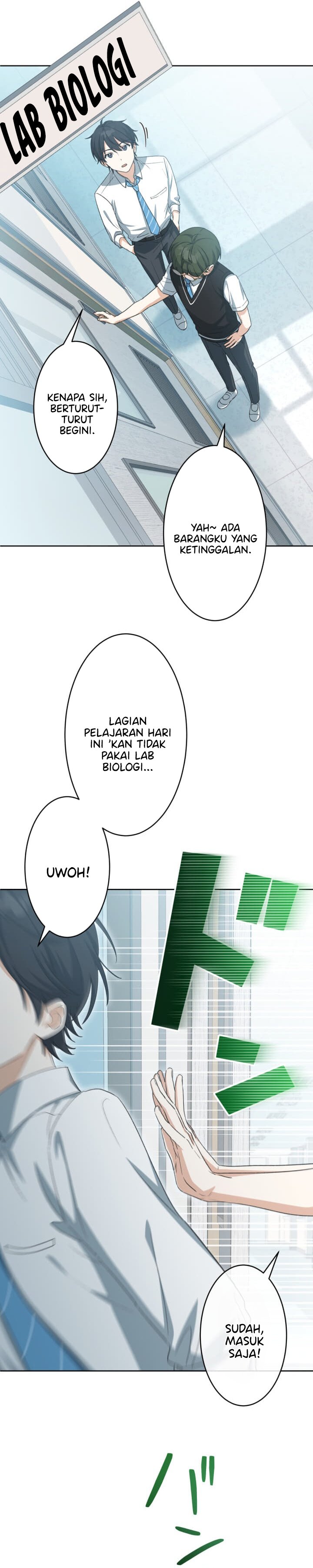 Chitose-kun wa Ramune Bin no Naka (Webtoon) Chapter 08 Bahasa Indonesia