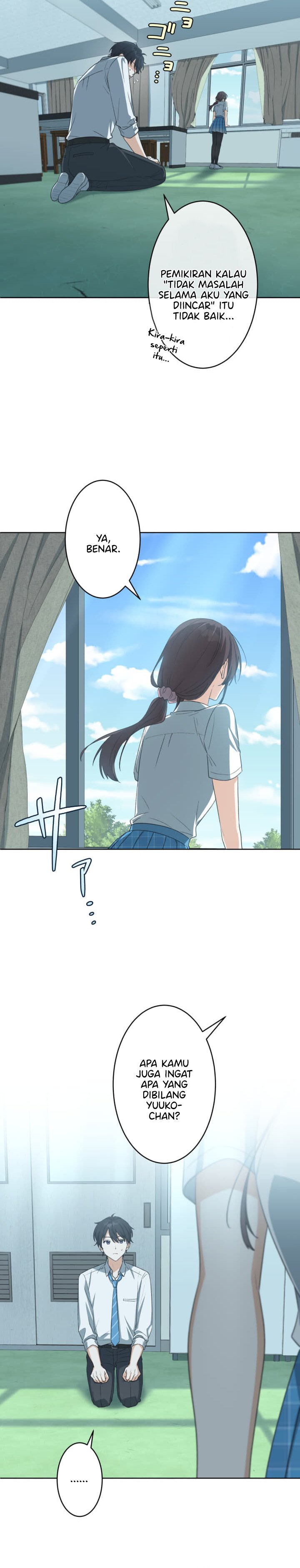 Chitose-kun wa Ramune Bin no Naka (Webtoon) Chapter 08 Bahasa Indonesia