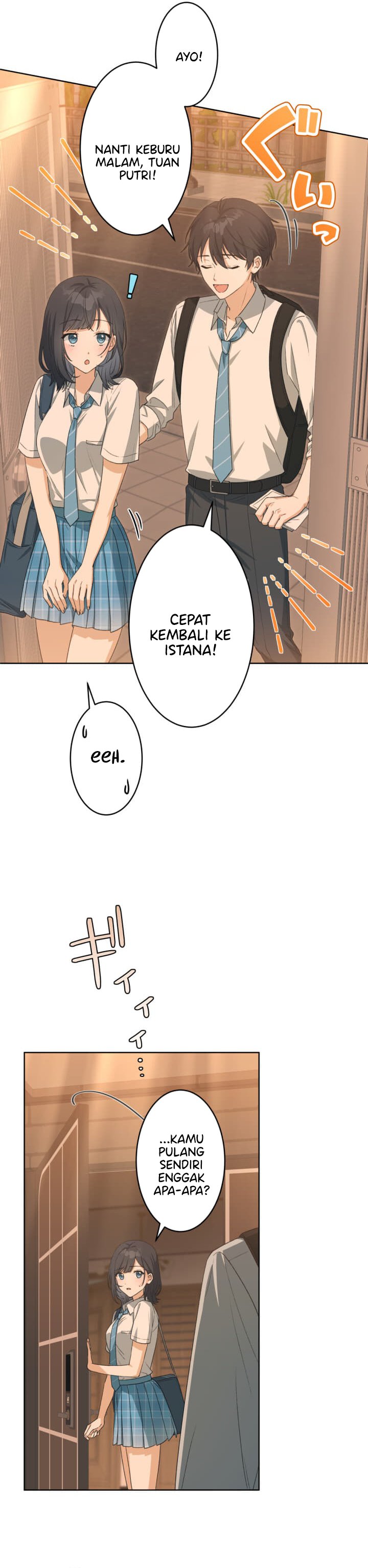 Chitose-kun wa Ramune Bin no Naka (Webtoon) Chapter 09 Bahasa Indonesia