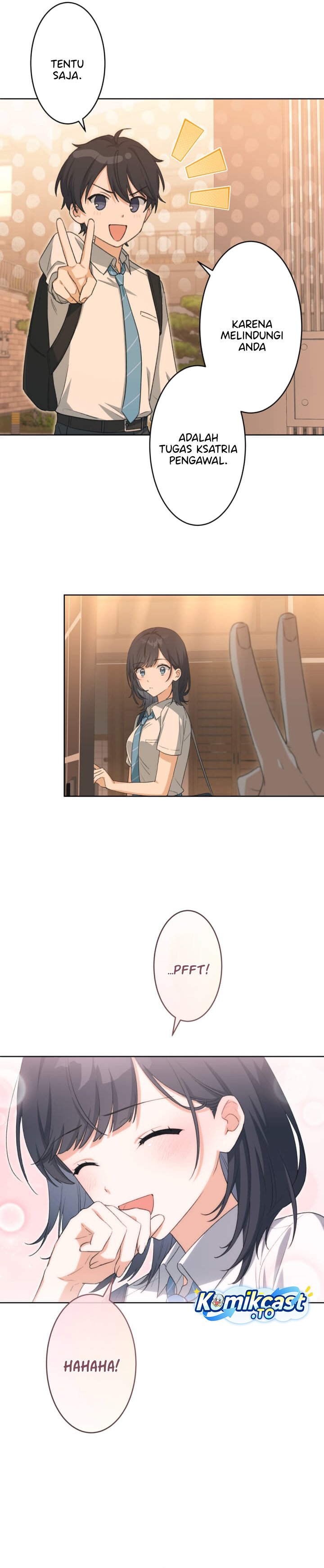 Chitose-kun wa Ramune Bin no Naka (Webtoon) Chapter 09 Bahasa Indonesia