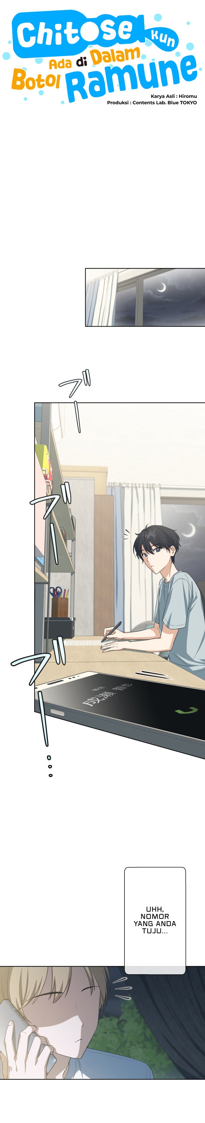 Chitose-kun wa Ramune Bin no Naka (Webtoon) Chapter 09 Bahasa Indonesia