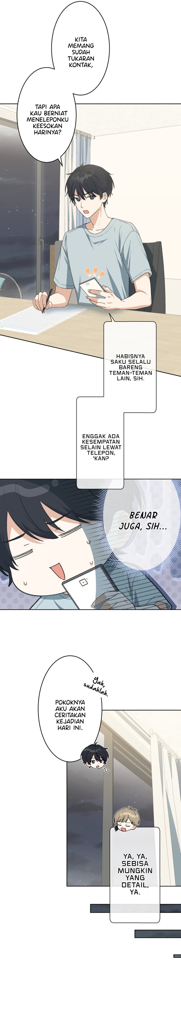 Chitose-kun wa Ramune Bin no Naka (Webtoon) Chapter 09 Bahasa Indonesia