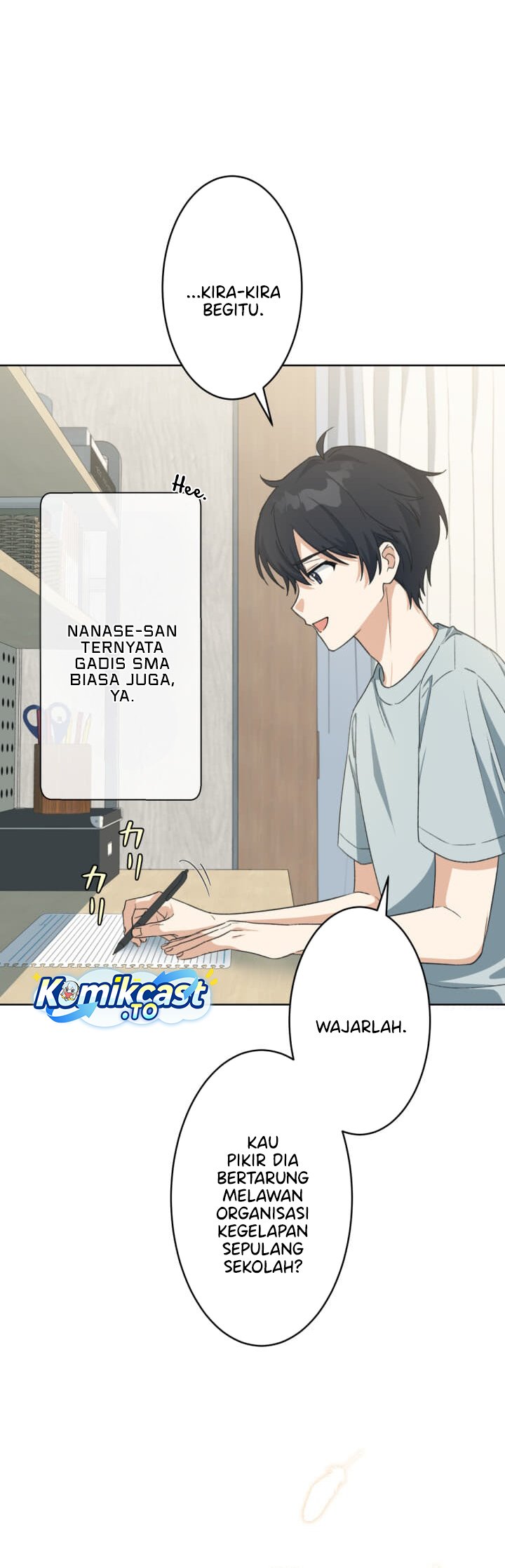 Chitose-kun wa Ramune Bin no Naka (Webtoon) Chapter 09 Bahasa Indonesia