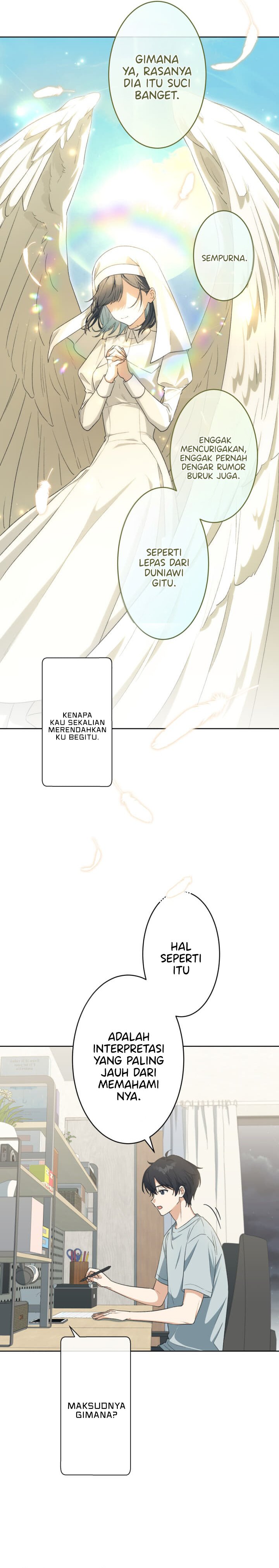 Chitose-kun wa Ramune Bin no Naka (Webtoon) Chapter 09 Bahasa Indonesia