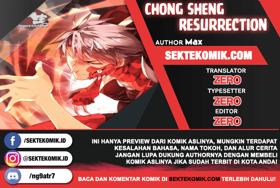 Chong Sheng – Resurrection Chapter 130 Bahasa Indonesia