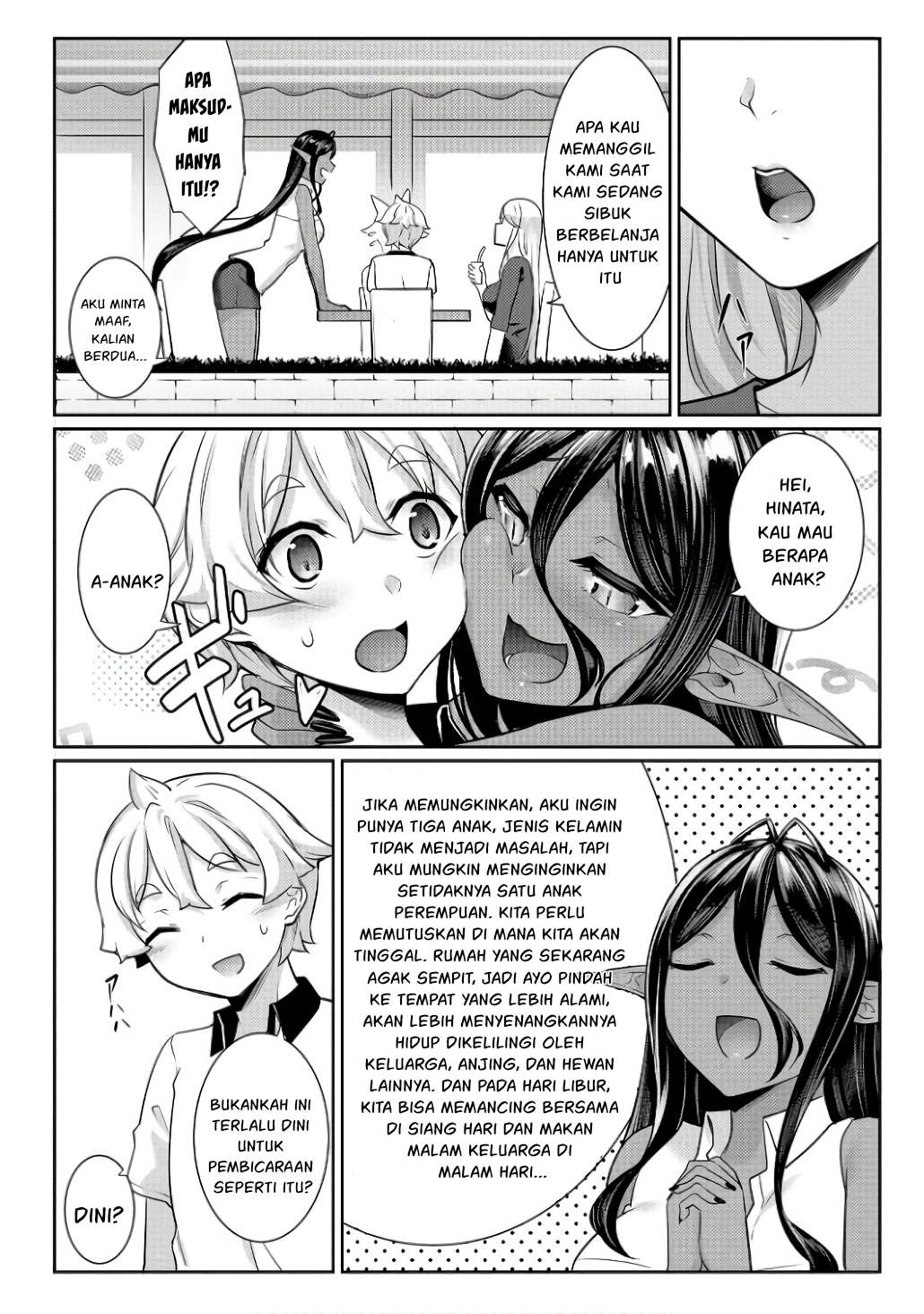 Chotto Dake ai ga Omoi Dark Elf ga Isekai Kara Oikakete Kita chapter 12