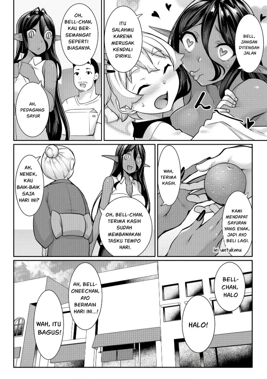 Chotto Dake ai ga Omoi Dark Elf ga Isekai Kara Oikakete Kita chapter 12