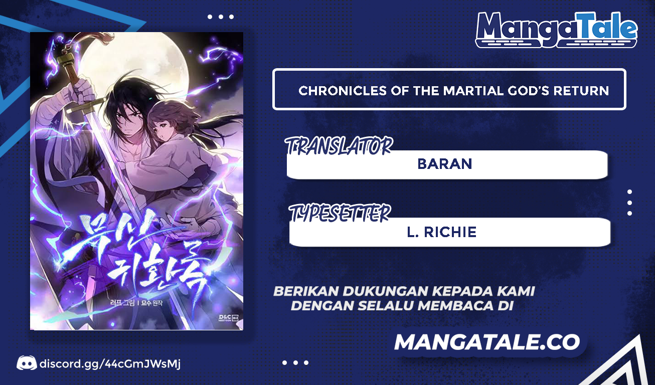 Chronicles Of The Martial God’s Return Chapter 38 Bahasa Indonesia