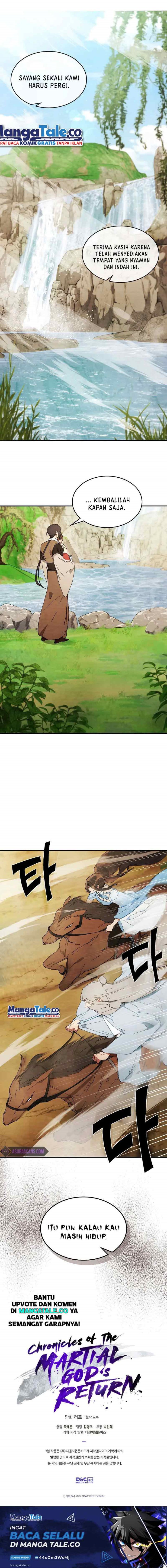 Chronicles Of The Martial God’s Return Chapter 43 Bahasa Indonesia