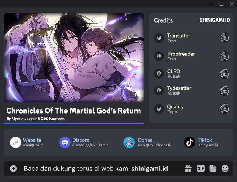 Chronicles Of The Martial God’s Return chapter 53