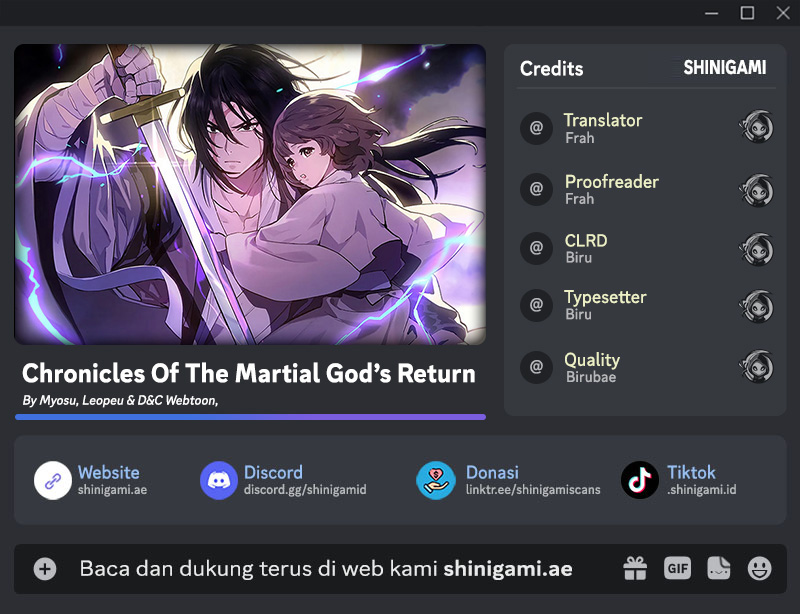 Chronicles Of The Martial God’s Return chapter 80
