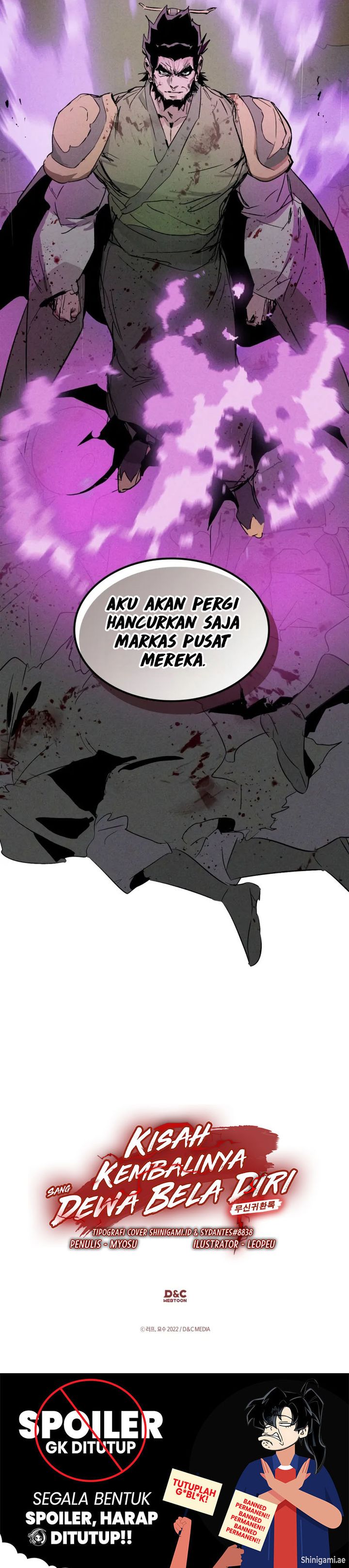 Chronicles Of The Martial God’s Return Chapter 112 Bahasa Indonesia