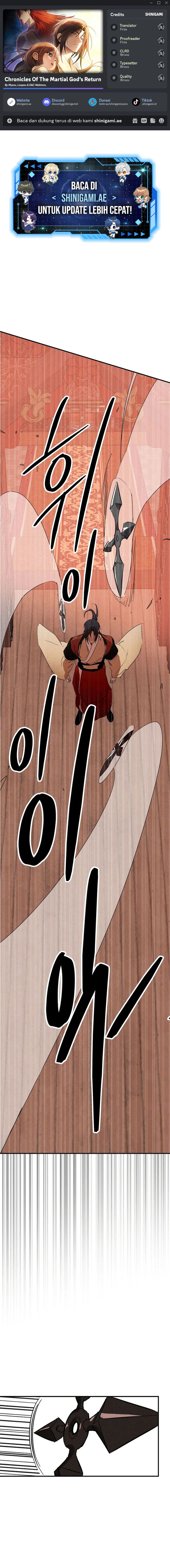 Chronicles Of The Martial God’s Return chapter 114