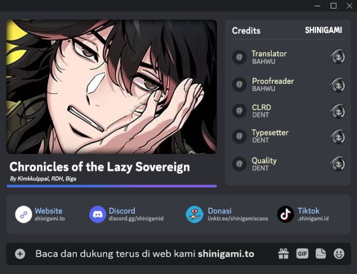 Chronicles of the Lazy Sovereign Chapter 26 Bahasa Indonesia