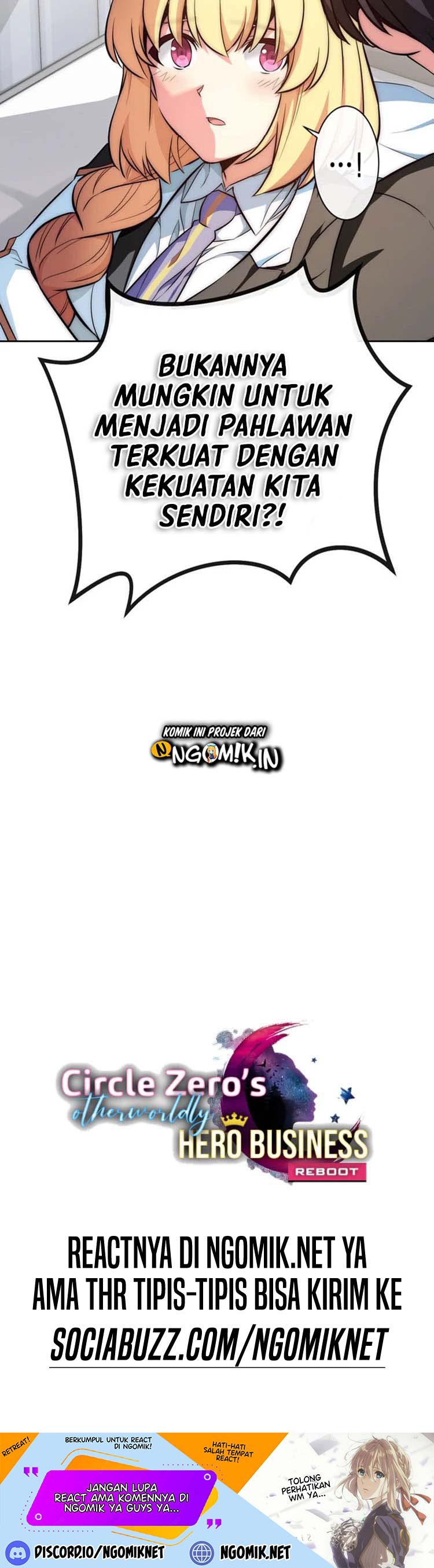 Circle Zero’s Otherworldly Hero Business: Reboot chapter 57