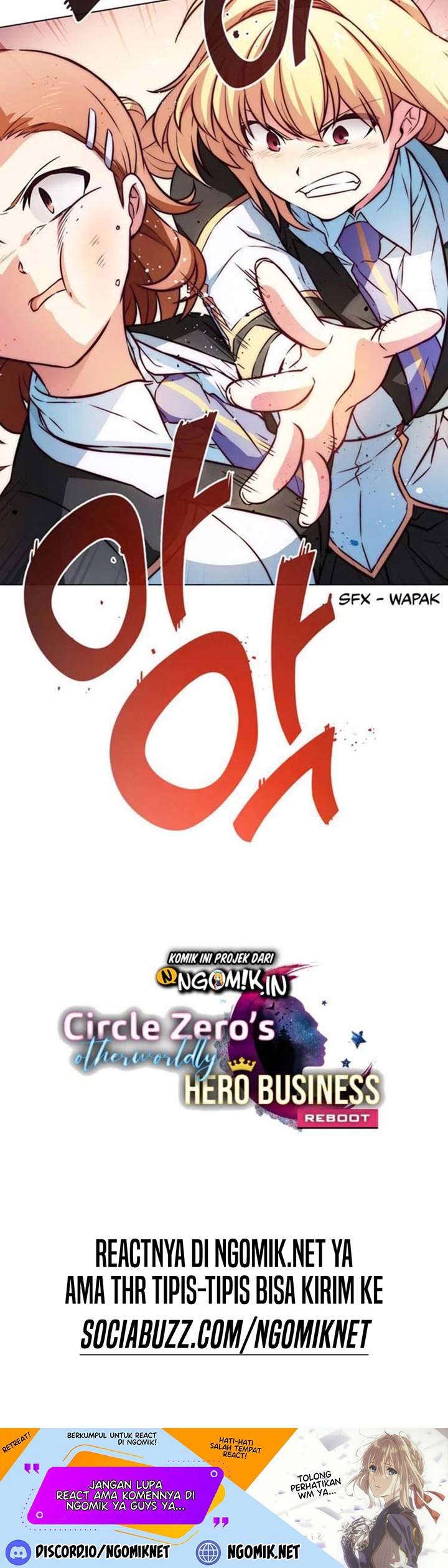 Circle Zero’s Otherworldly Hero Business: Reboot chapter 60